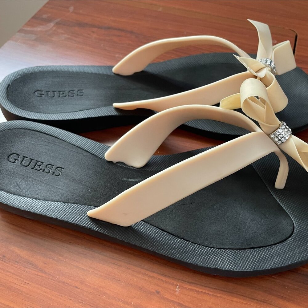 GUESS Women's Slippers, Size 8-8.5 - WORN ONLY ONCE